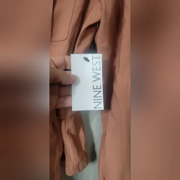 Nine West Belted Utility Jacket Size Small NWT - Picture 6 of 9